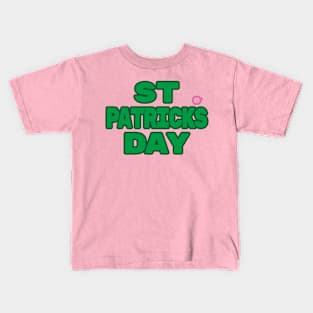 St Patricks Day Shamrock Kids T-Shirt